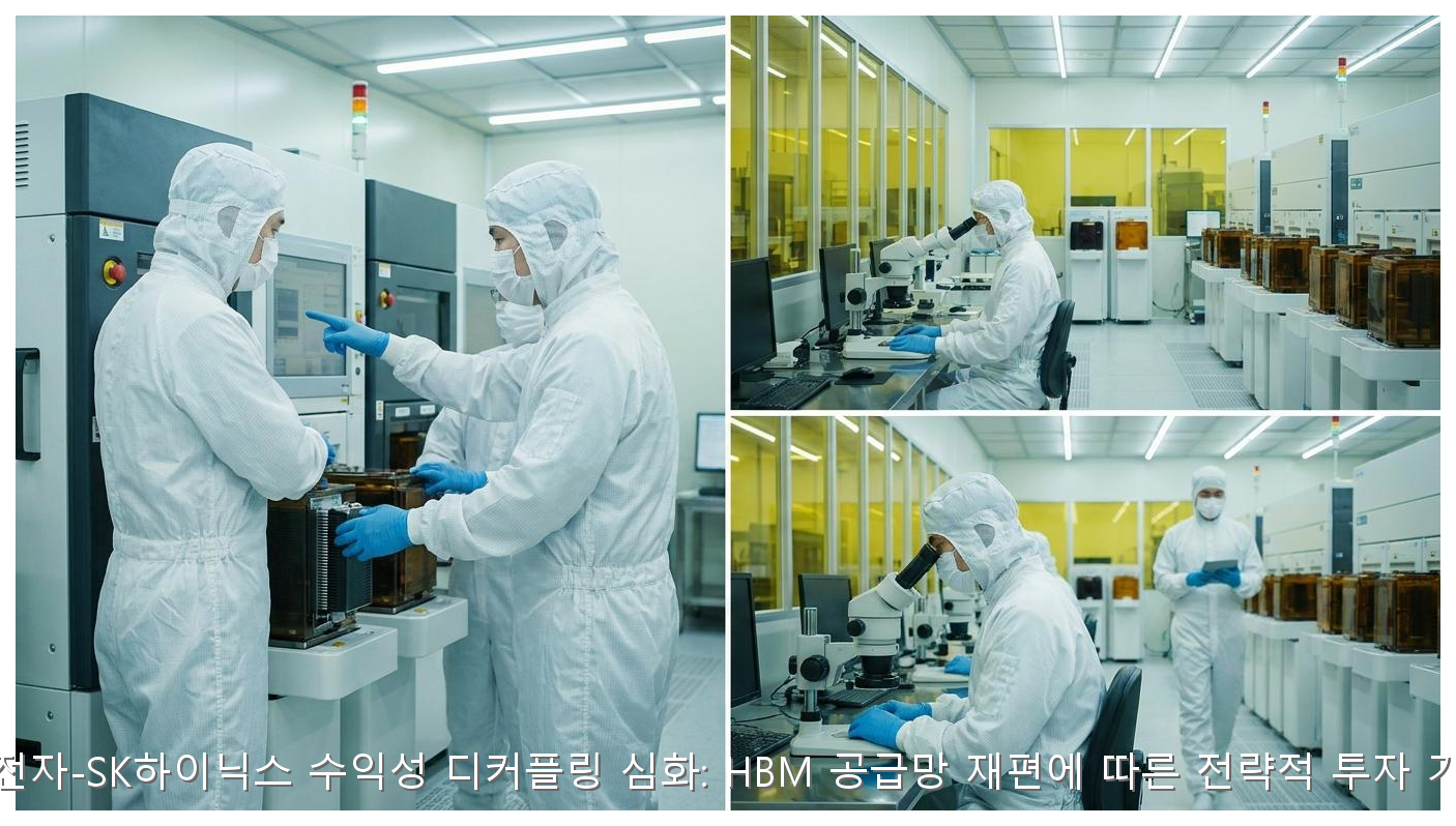 삼성전자-SK하이닉스 수익성 디커플링 심화: HBM 공급망 재편에 따른 전략적 투자 가이드 핵심 안내 및 분석 인포그래픽 (7)