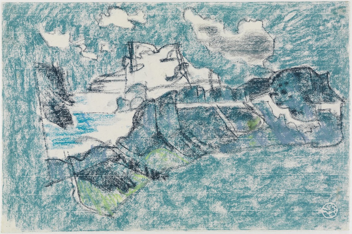 Das Scheerhorn im Schnee und der Griesstock 1936