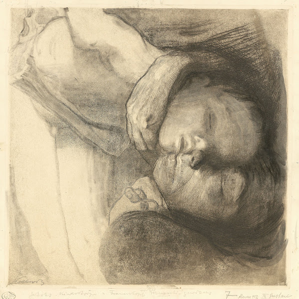 Tod Frau und Kind 1910