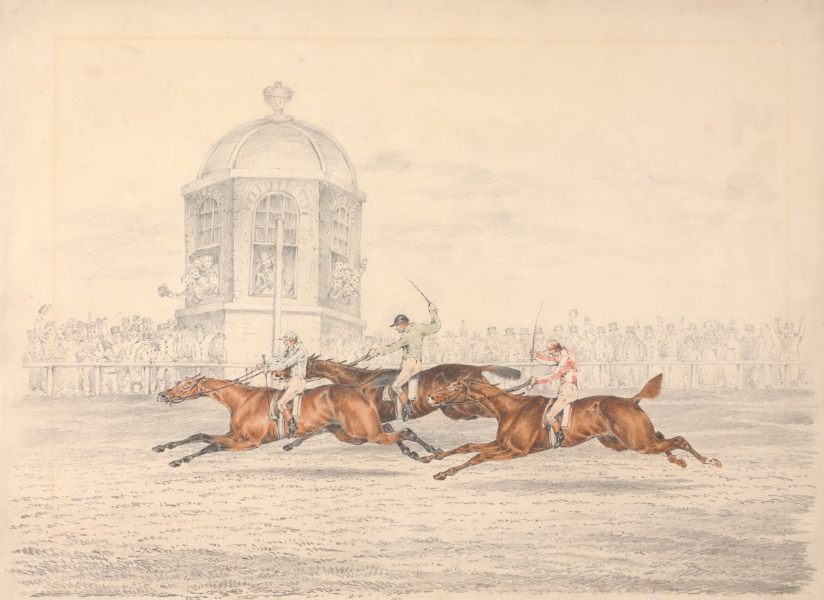 The St Leger Doncaster The Finish