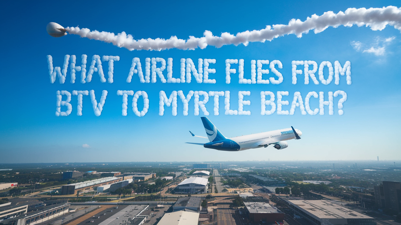 Airlines Flying from BTV to Myrtle Beach
