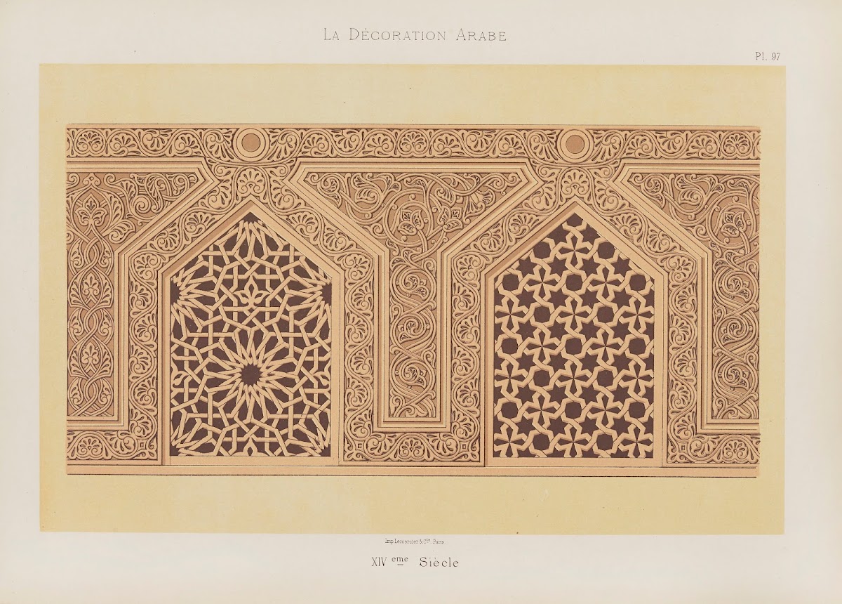 La Décoration arabe Pl84 1860s 1880s