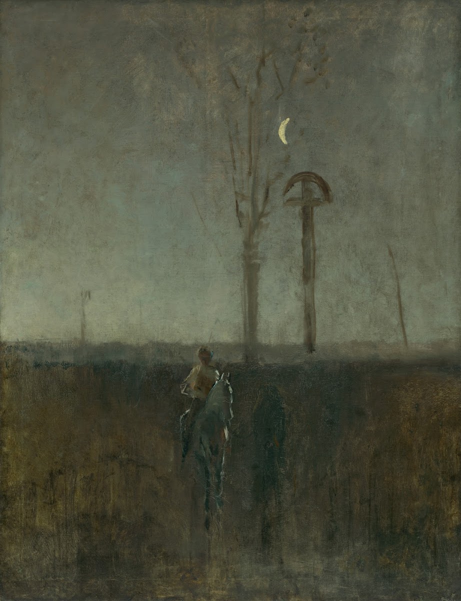 Landscape with rider 18901900