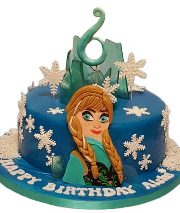 Anna Frozen Birthday Cake CB-NC141