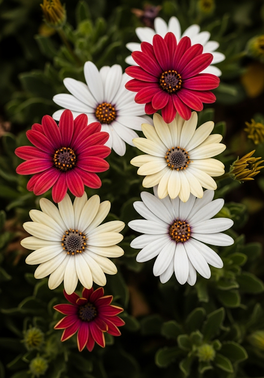 Wild African Daisies Cluster