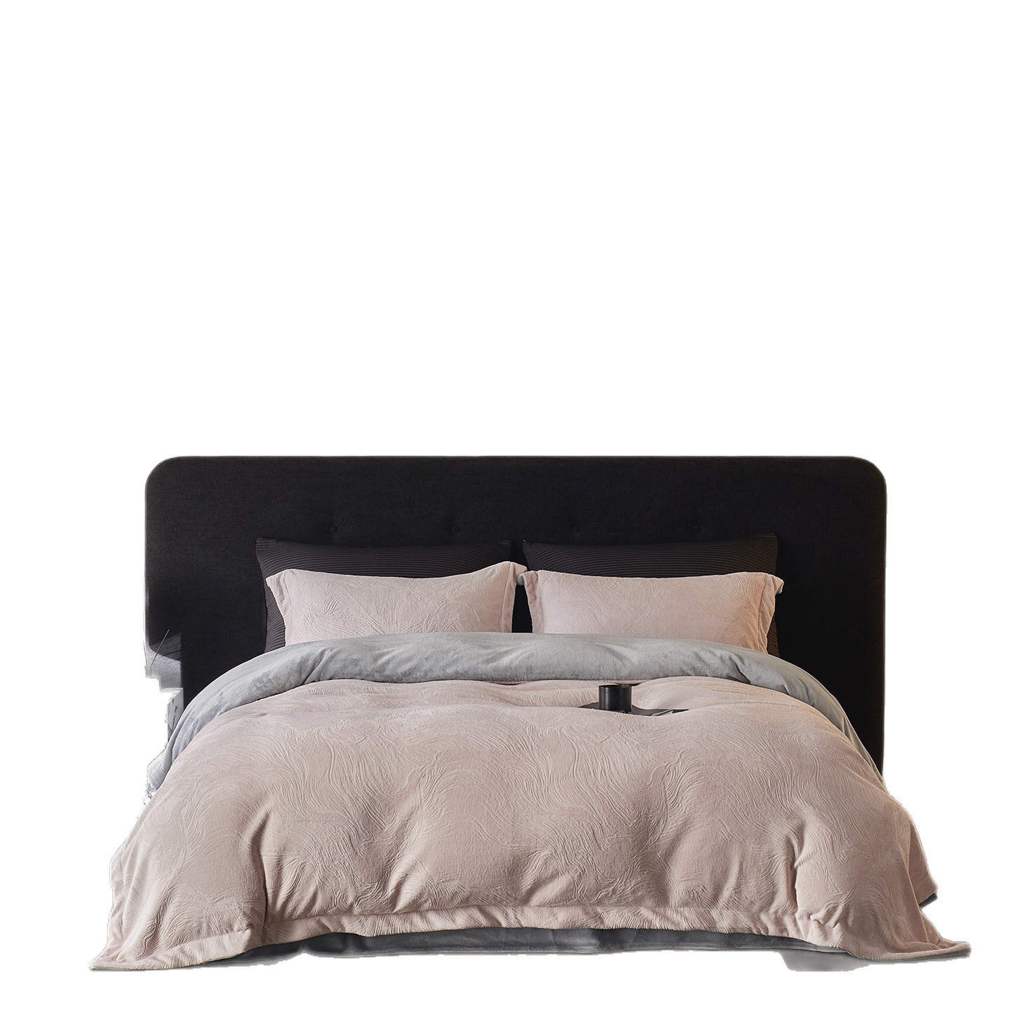 Luxury Milk Fleece Bedding Set, geometric, warm
