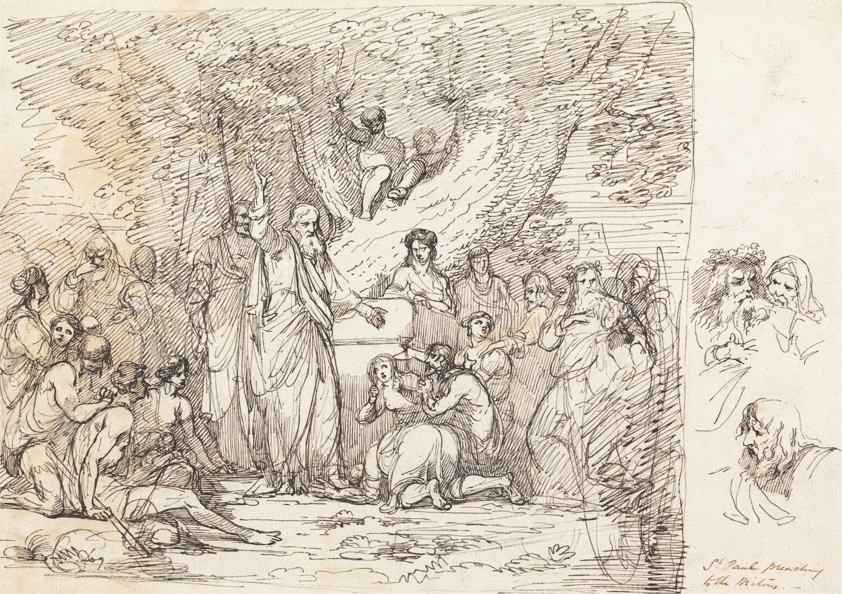 Saint Paul Preaching to the Britons between 1775 and 1778
