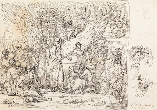 Saint Paul Preaching to the Britons between 1775 and 1778