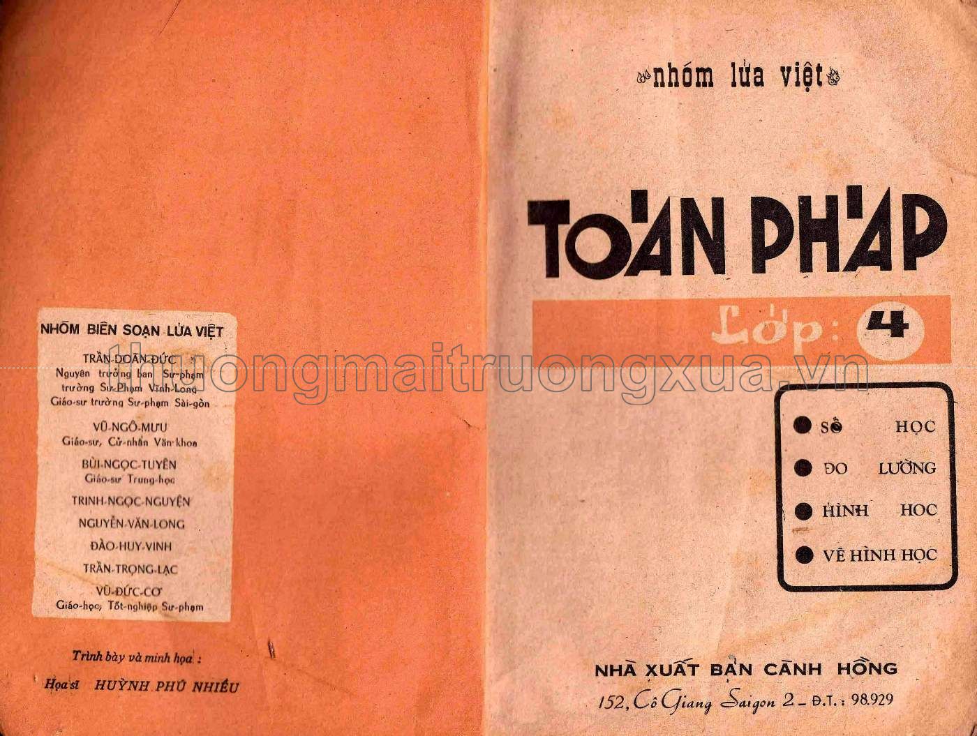 Toán pháp lớp 4 (1974) - Trang 2