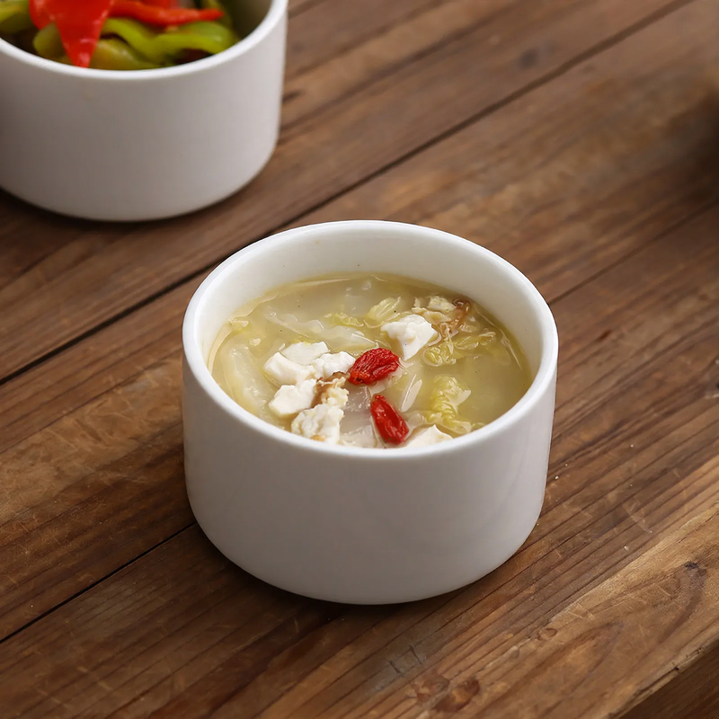 Ceramic bowl 20 cm, white