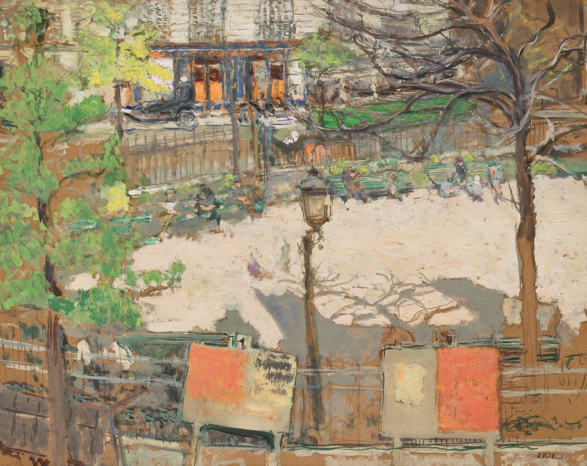 Les affiches électorales square Berlioz 1924