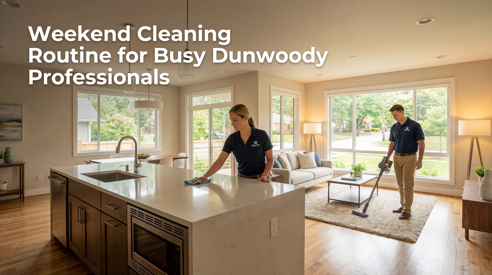 Weekend Cleaning Dunwoody: Routine for Busy Professionals