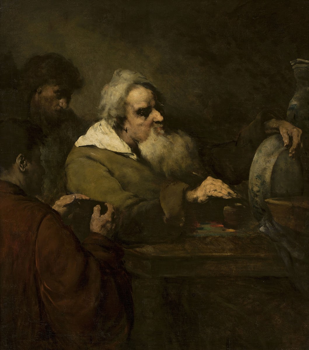 Painter of ceramics 1870s
