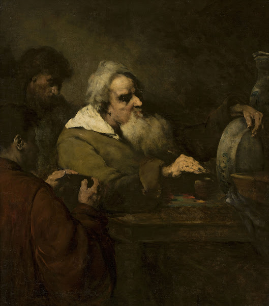 Painter of ceramics 1870s