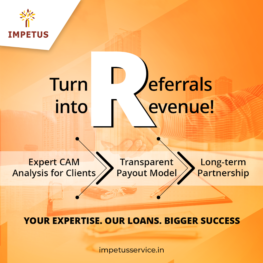 Impetus channel partner ad: turn referrals into revenue, transparent payout model