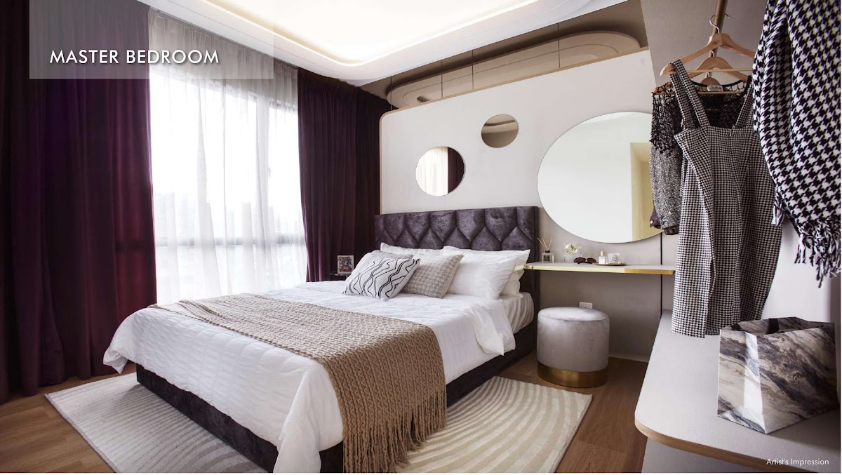 Tujuh Residences — master bedroom