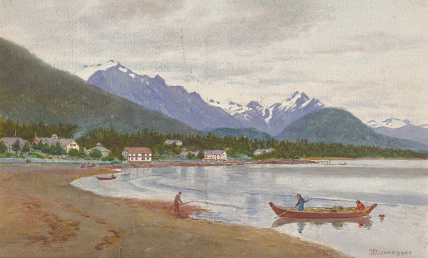 On the Way to Indian River Sitka 19th century