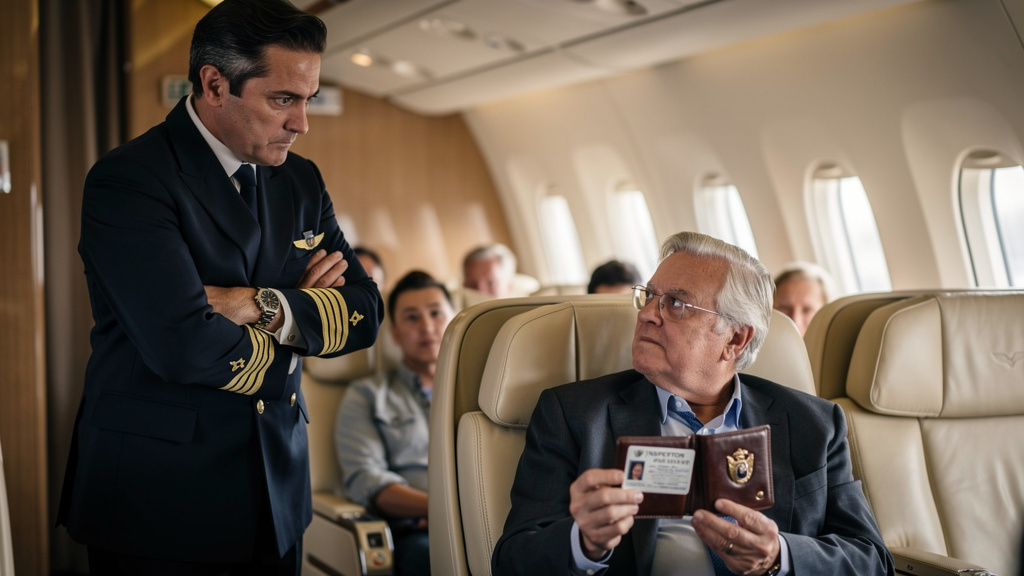 The Captain Ordered Me Out Of First Class Until My Boarding Pass Printed A Red Star