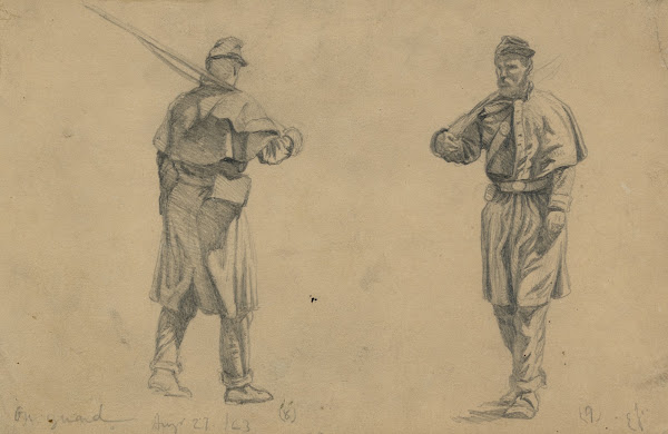 On guard  Aug 27 1863 1863