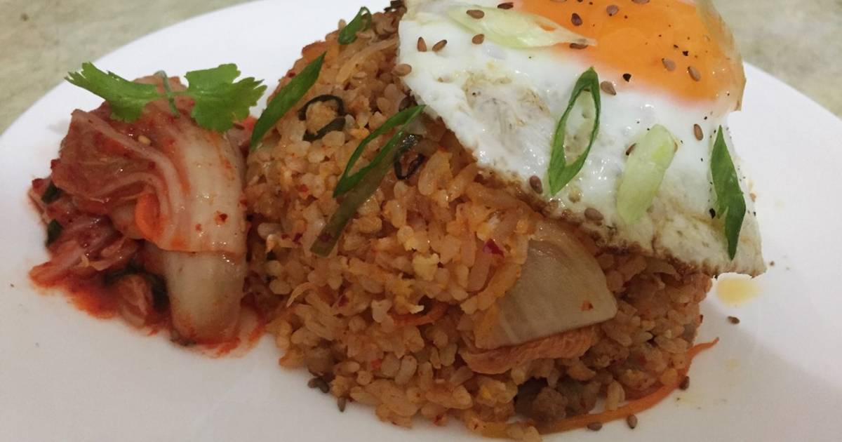 Cơm rang kimchi