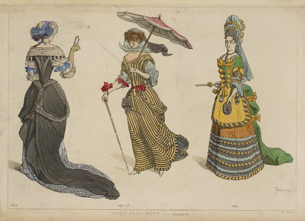 Dames Francaises daprès Bonnart1675 76 1688 1869