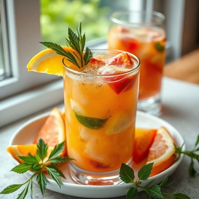 Refreshing Tropical White Wine Sangria Recipe for Summer – Easy Homemade Drink for Parties