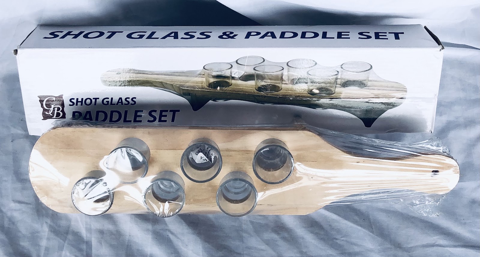 Photo 4 of 6 Holes Shot Wooden Rack with Cup