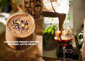 Choco PB Oatmeal Latte