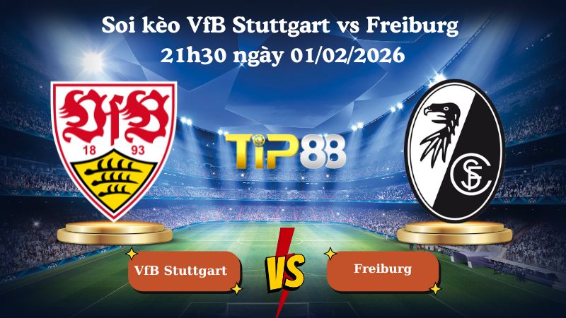 Nhận định soi kèo VfB Stuttgart vs Freiburg 21h30 ngày 01/02/2026