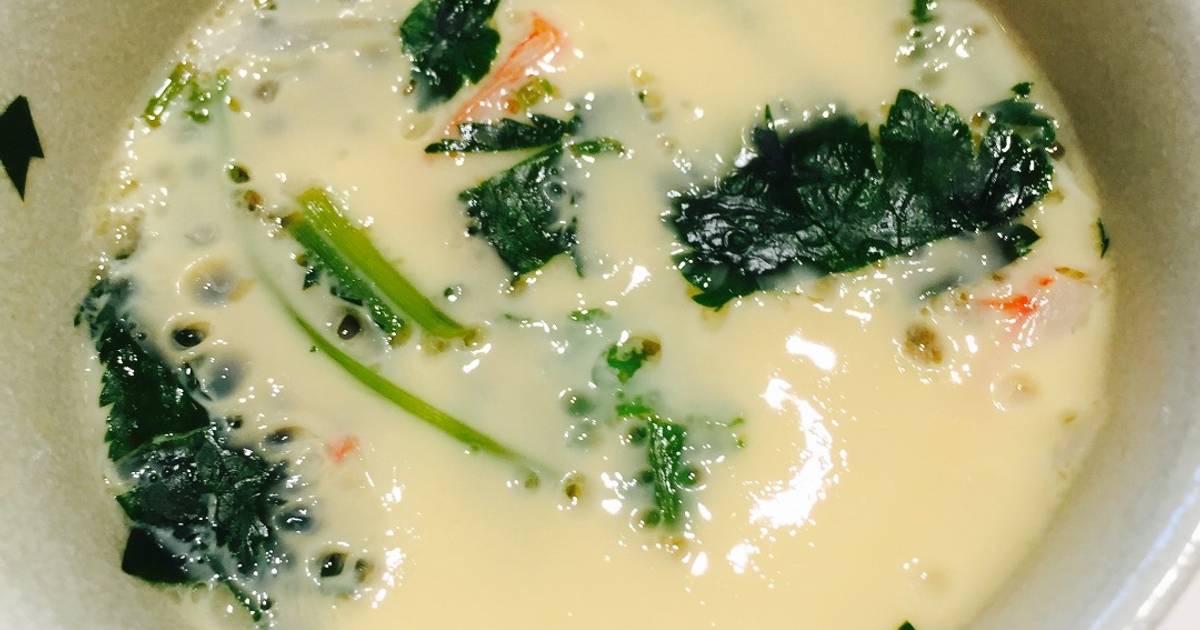 Trứng hấp chawanmushi siêu dễ