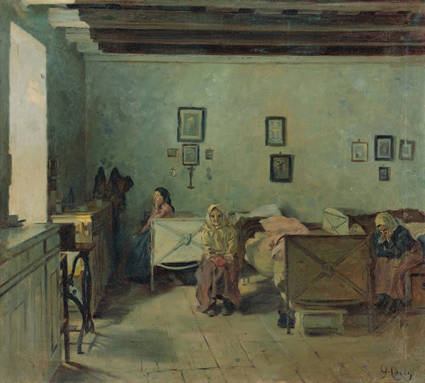 Old Peoples Home in Pezinok 1908