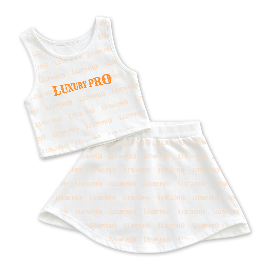 AOP SEC Adult Double-Layer Arc Dress Set