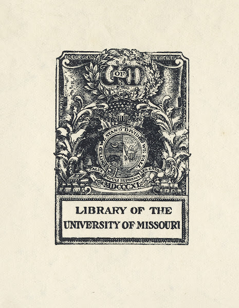 Library Of The University Of Missouri 1899