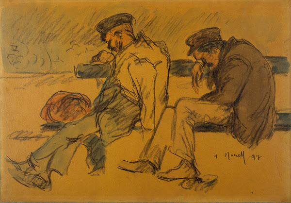 Two Poor Men Sleeping 1897