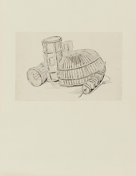 Nasses et floteurs  dessin non utilisé 1920 1921