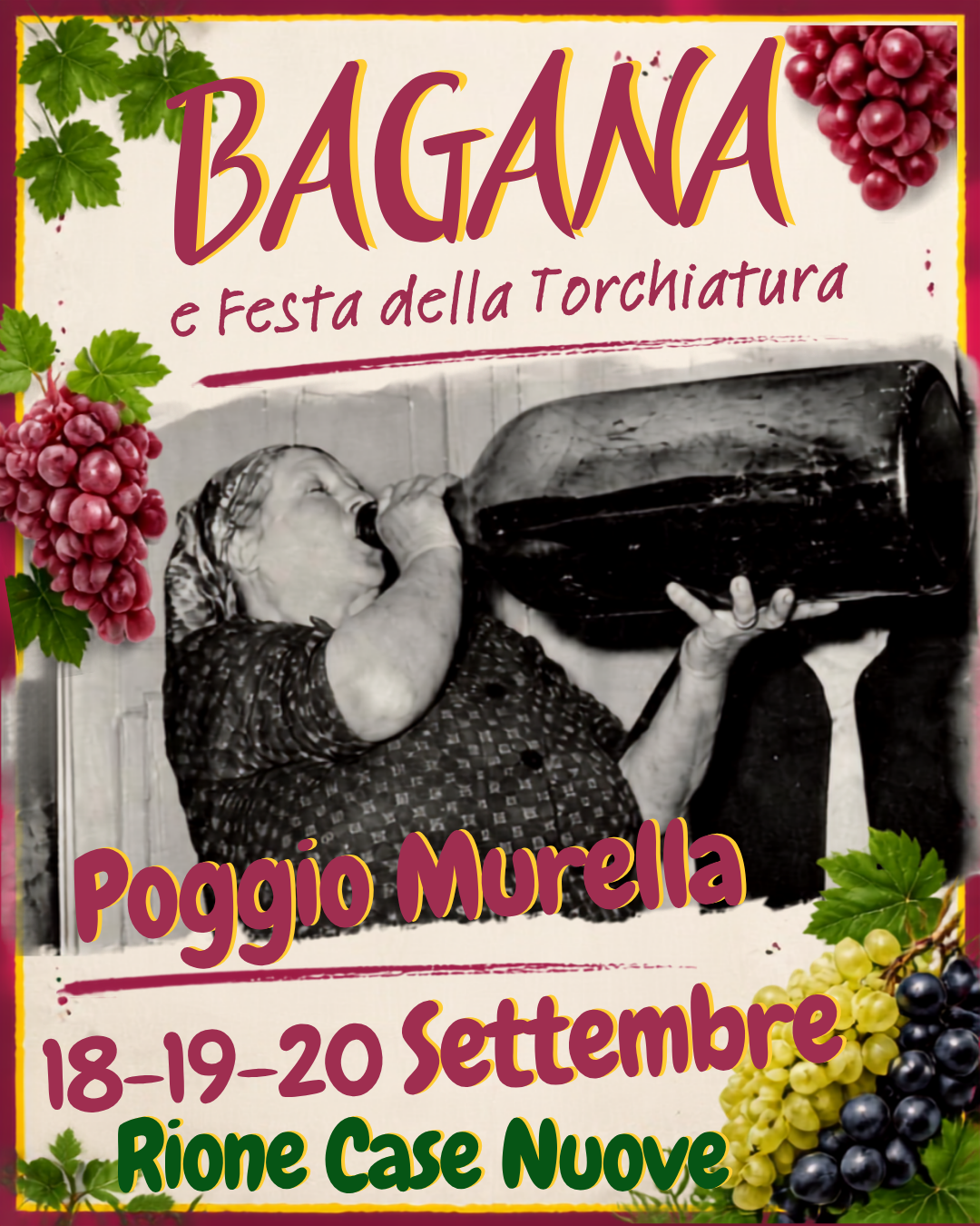 Bagana e festa della torchiatura