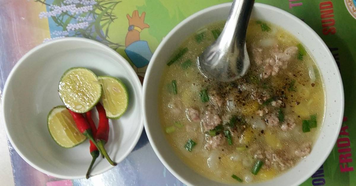Nui nấu thịt băm