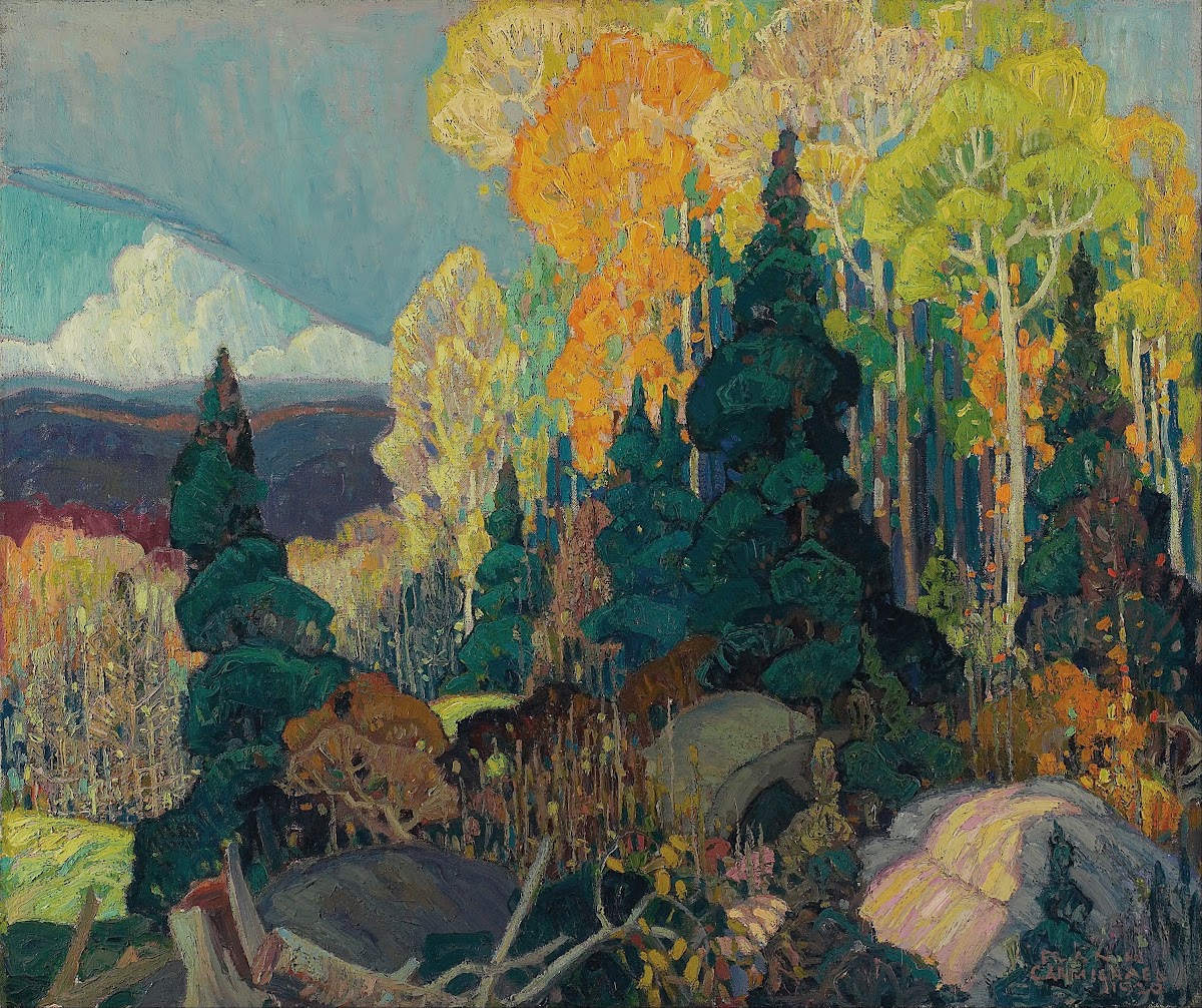 Autumn Hillside 1920