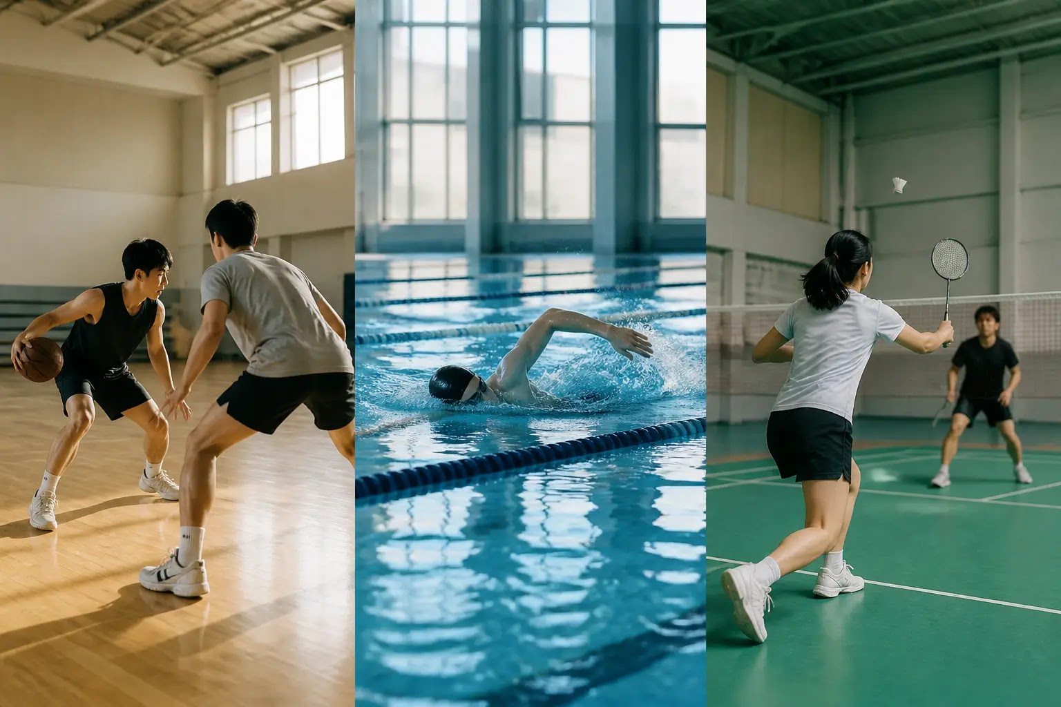 AI-generated Sports Daily Brief multi-story editorial montage