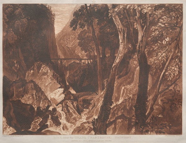 Mill near the Grand Chartreuse Dauphiny 19th century