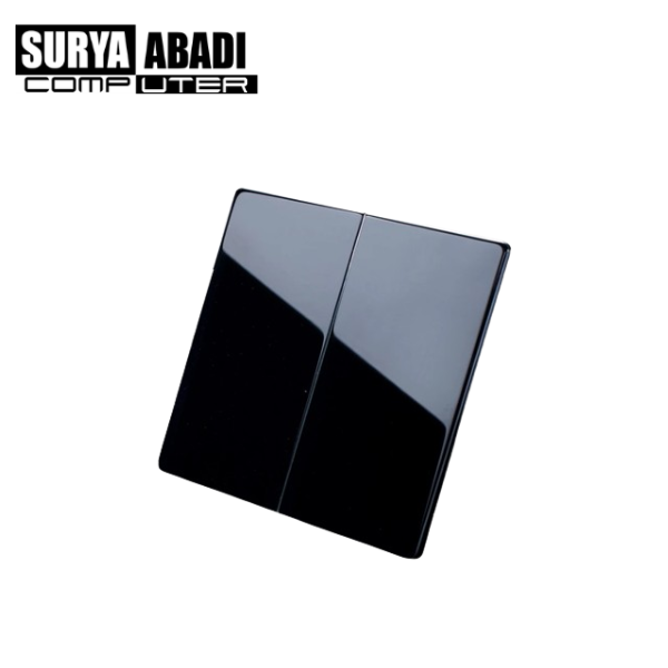 SAKLAR BROCO L162-8G (DOUBLE BLACK)