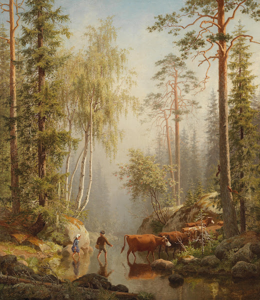 In The Woodland Stream 1872