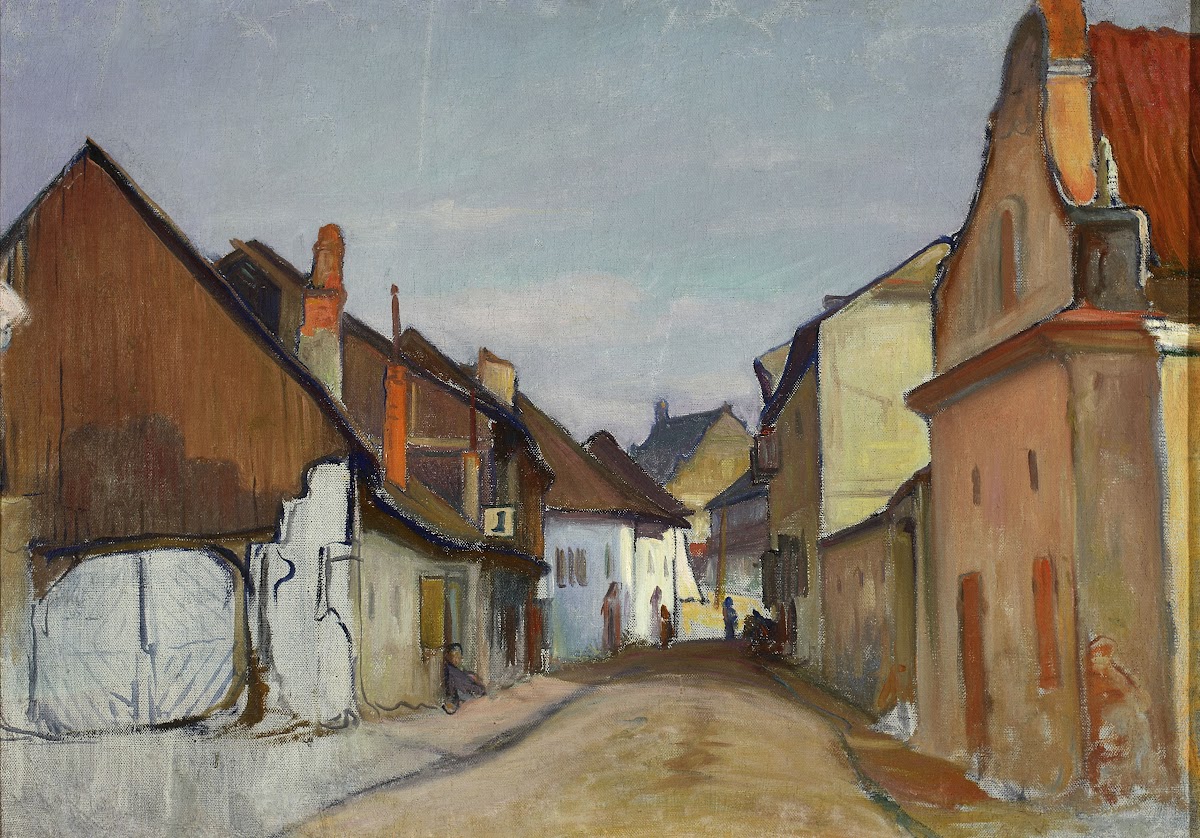 Lubelska Street in Kazimierz Dolny from 1907 until 1909