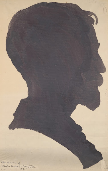 John White Alexander Silhouette Portrait 1892