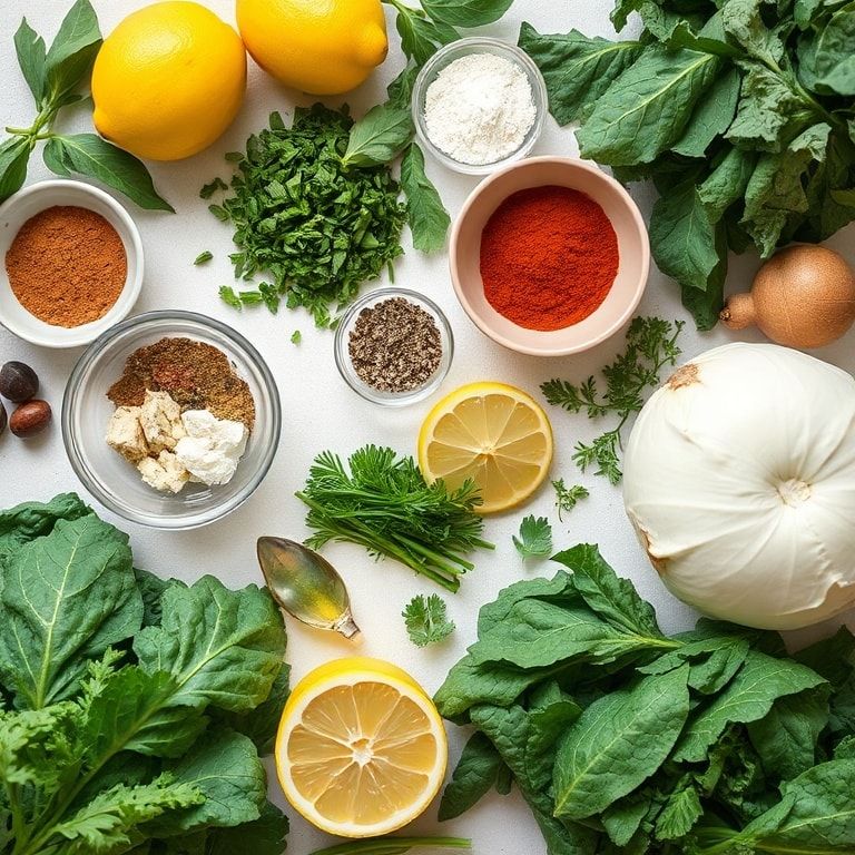 Ingredients for Kale and Lemon Muffins: A Hidden Veggie Treat You’ll Love – Easy Homemade Breakfast