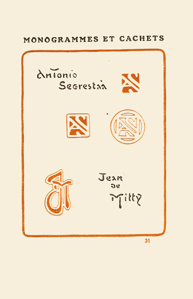 Le second livre des monogrammes marques cachets et es libris Pl29 1908