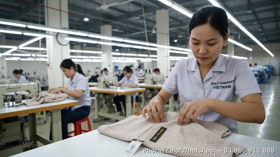 Korean clothing manufacturer - Gold Garment Vietnam