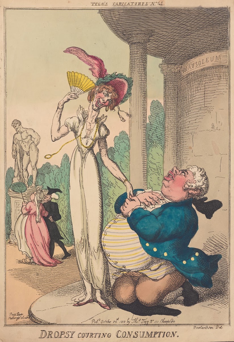 Dropsy courting Consumption 1810