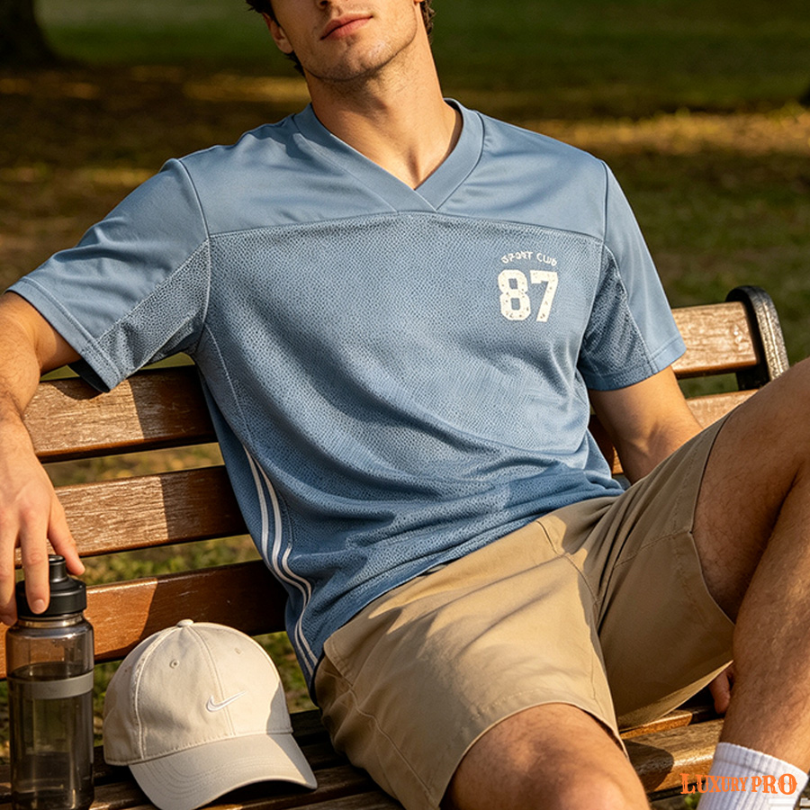AOP Men's YF Spliced Rugby Jersey