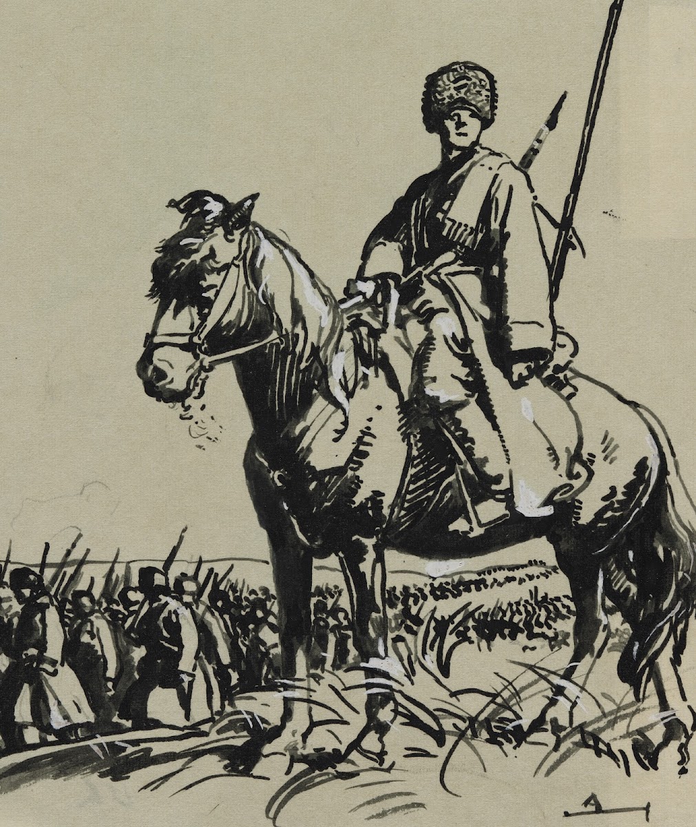 Officier de Cosaques 1914